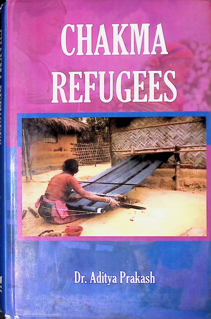 A Chakma woman weaving